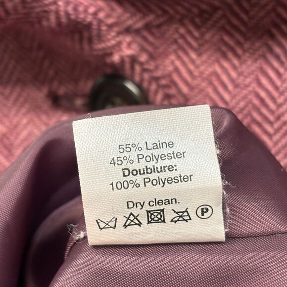 J Crew Women Button Front Blazer Jacket Size 6 Wool Blend C024 -15 - Picture 8 of 16